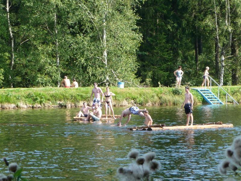 Ferienwohnung-Wasserlaeufer Mulde Exterior foto